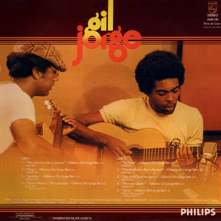 Gil e Jorge: Ogum, Xangô (1975) | SOUL ART